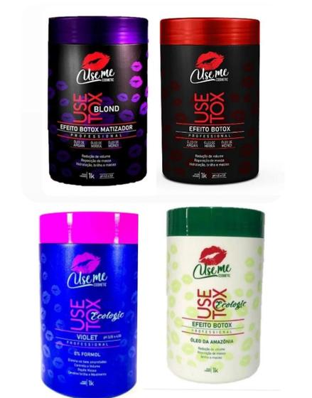 Imagem de Kit 4 botox 4x1l - use me cosmetic
