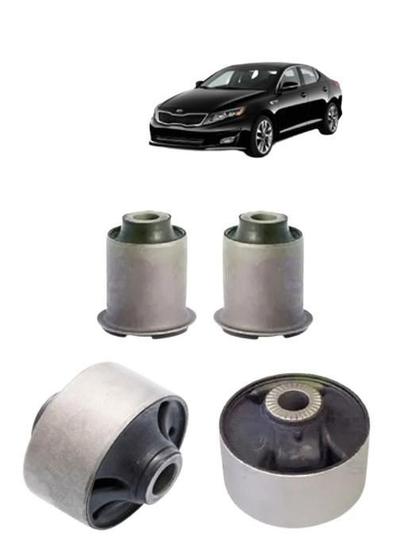 Imagem de Kit 4 Bucha Bandeja Balança Kia Optima 12 2013 2014 2015