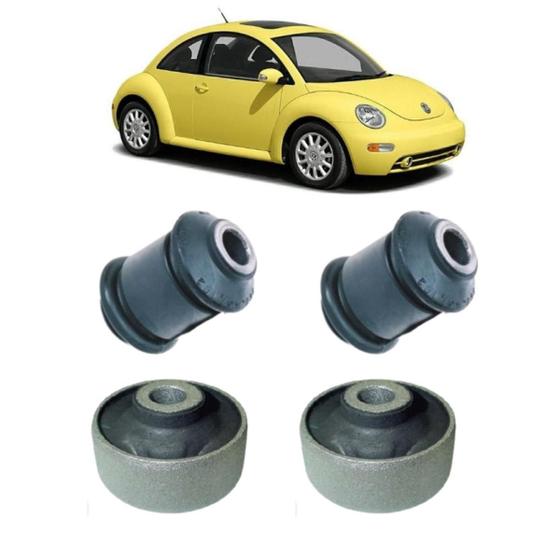 Imagem de Kit 4 Bucha Da Bandeja Balança Dianteira Vw New Beetle 99/10