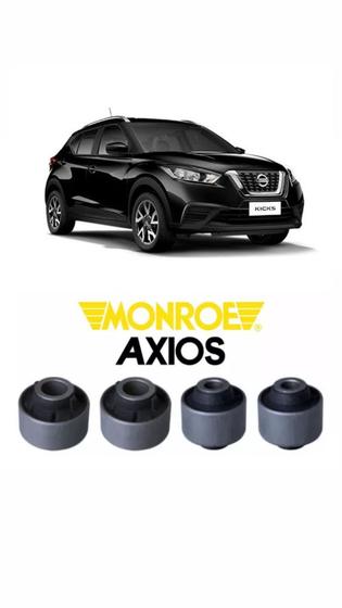 Imagem de Kit 4 Buchas de Balança Original Axios - Nissan Kicks de 2017 a 2023
