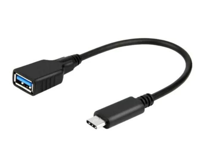 Imagem de Kit 4 Cabos USB-C Macho para USB 3.0 Femea 20cm - Comtac