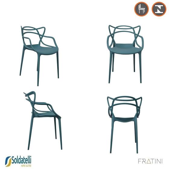 Imagem de Kit 4 Cadeiras Aviv PP Várias Cores - Fratini