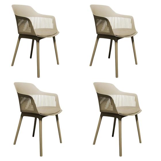 Imagem de Kit 4 Cadeiras Design de Jantar Marcela Fendi