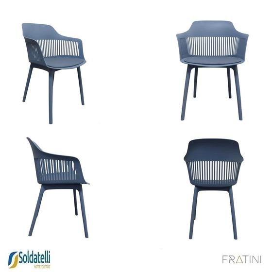Imagem de Kit 4 Cadeiras Montreal PP e Assento em PU Várias Cores - Fratini