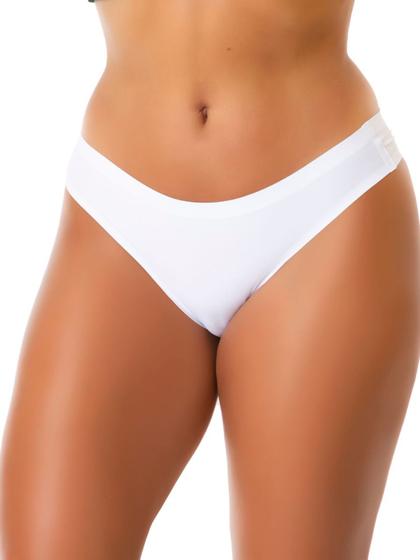 Imagem de Kit 4 Calcinha Tanga Sem Costura Corte A Laser Tanga Invisível