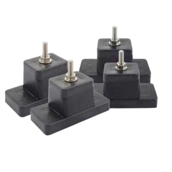 Imagem de Kit 4 Calço De Borracha Para Ar Condicionado Split Coxim Podium