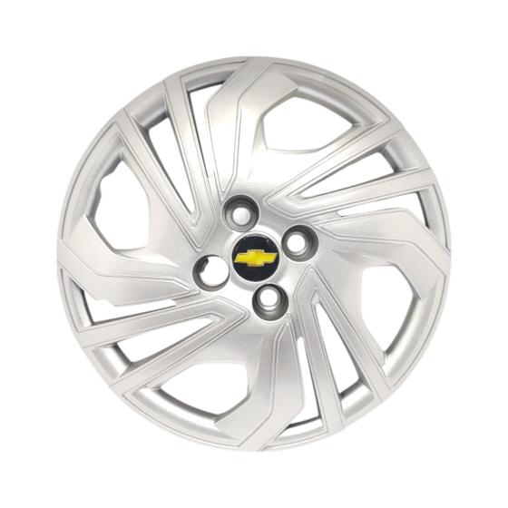 Imagem de Kit 4 Calota Aro 15 Compatível c/Roda Onix 2023 2024