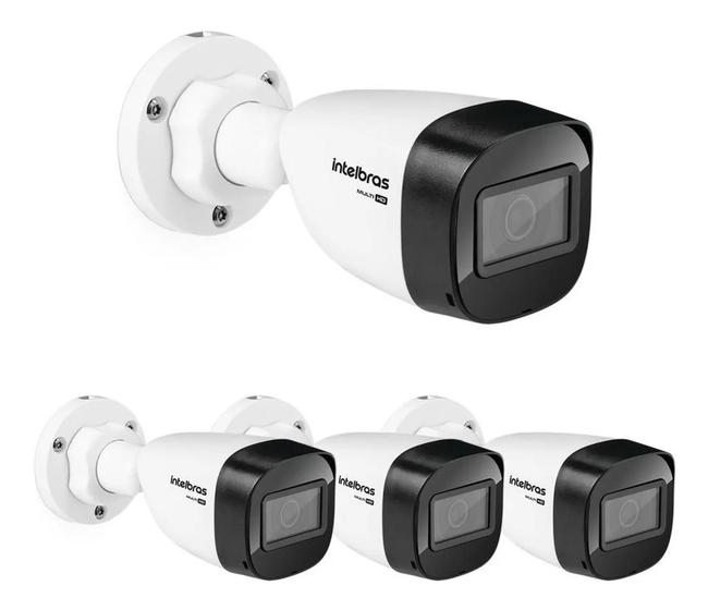 Kit 4 cameras intelbras VHD 1130B G7 Infra vermelho 30 metros externa