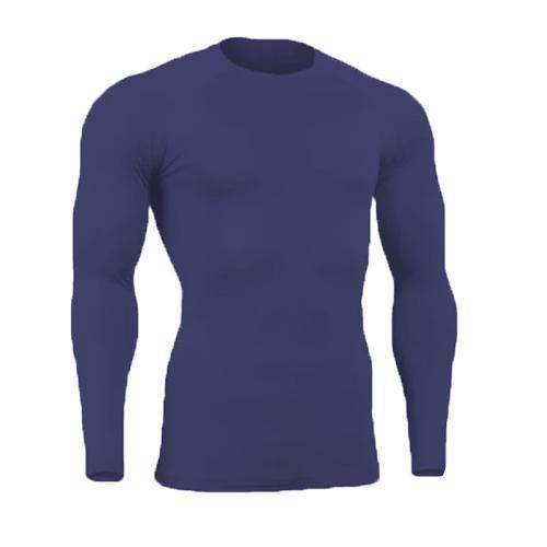 Imagem de Kit 4 Camisas Proteção Uv Solar Térmica Masculina Camisa Slim Fitness