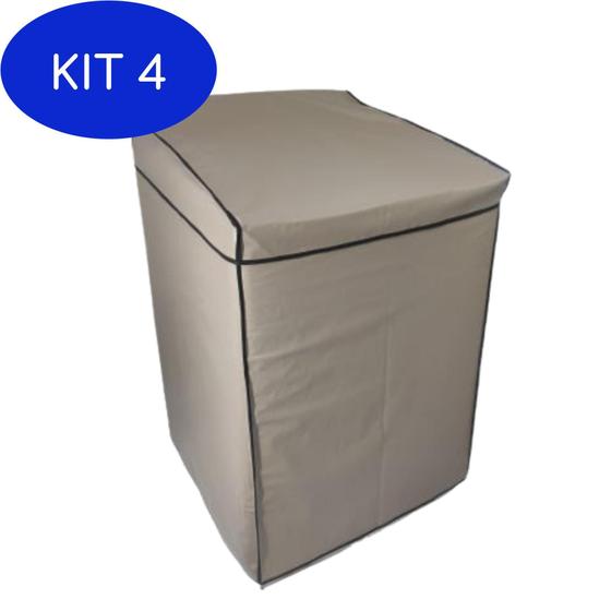 Imagem de Kit 4 Capa Para Lavadora Electrolux 15Kg - Led 15