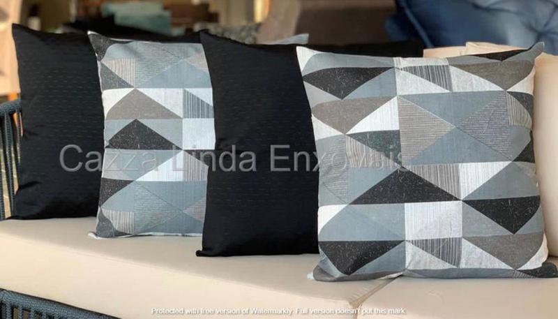 Imagem de Kit 4 Capas Almofadas Lindas Decorativas Sala Sofá C/ Ziper