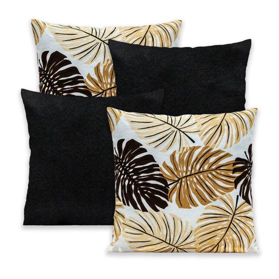 Imagem de Kit 4 Capas de Almofada Gorgurinho com Zíper 40cm x 40cm