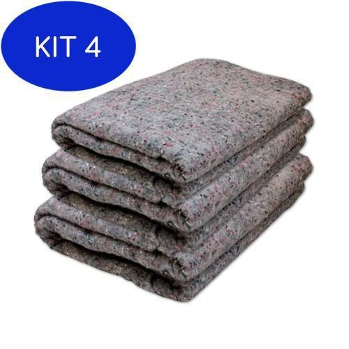 Imagem de Kit 4 Cobertor Casal Para Doação 1,60cm x 1,90cm