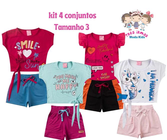 Imagem de Kit 4 Conjunto - Tam. 3