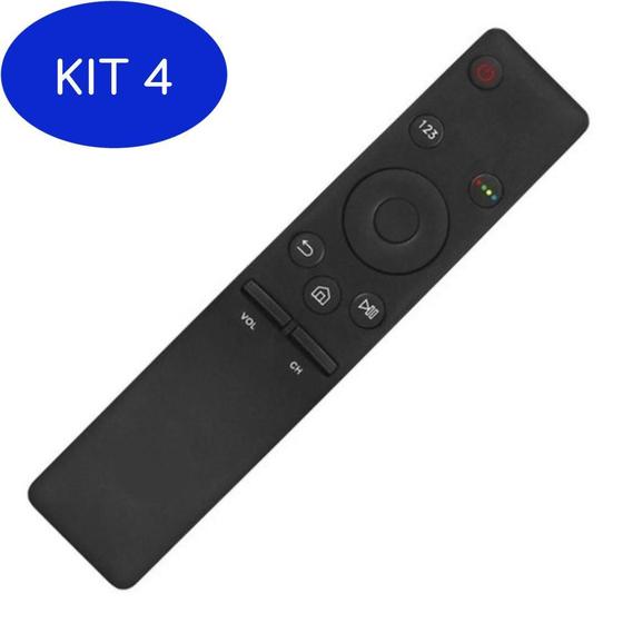 Kit 4 Controle Remoto Bn59-01265A Bn59-01242A Tv Smart Menor preço em Kit 4 Controle Remoto Bn59-01265A Bn59-01242A Tv Smart