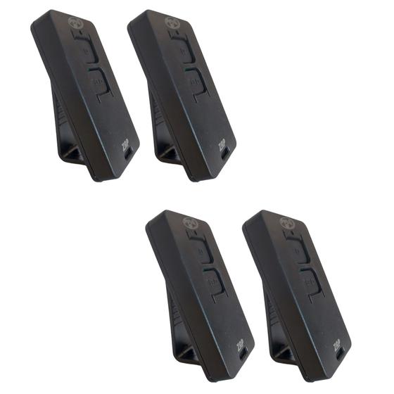 Imagem de Kit 4 Controles Zap Pop Ppa Portão Automatico Rolante Code Learn 433