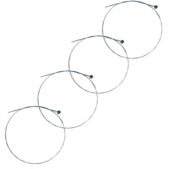 Imagem de Kit 4 Corda avulsa Violino 3a Ré Aço Dominante Orquestral