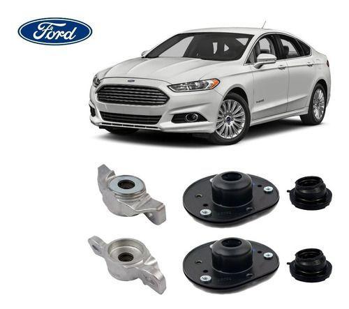 Imagem de Kit 4 Coxim + Rolamento Ford Fusion Titanium 2013 2014 2015 2016