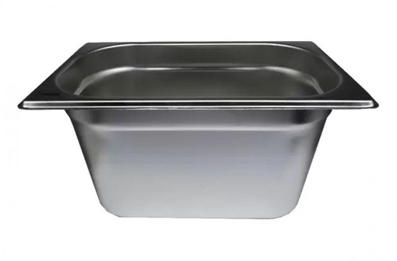 Imagem de Kit 4 Cubas Gastronomica Inox GN 1/4 x 150mm (265x162mm) - Brasinox