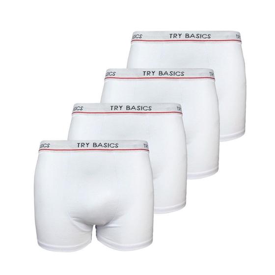 Imagem de Kit 4 Cuecas Boxers Infantil Box Algodão Cotton Conforto