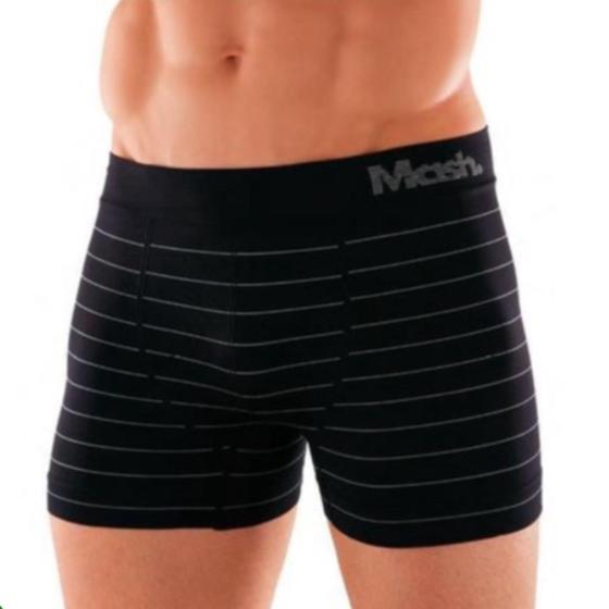 Imagem de Kit 4 Cuecas Cueca Boxer Mash Masculino Preto 711.02E