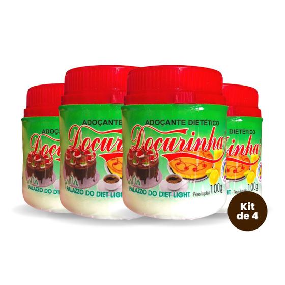 Imagem de KIT 4 - Doçurinha Pote 100g - Palazzo Diet