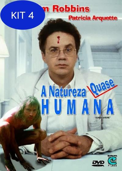 Imagem de Kit 4 Dvd A Natureza Quase Humana (2001) Tim Robbins