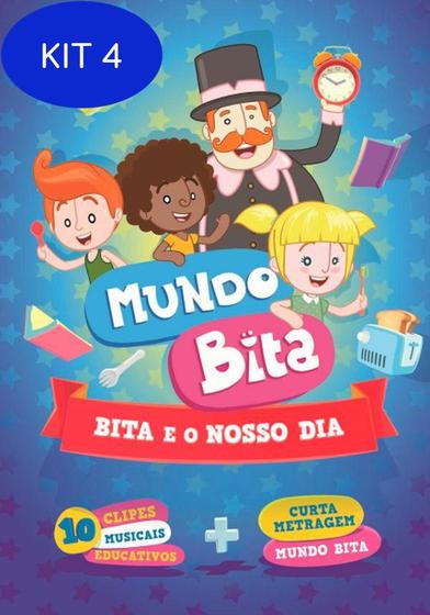 Kit 4 Dvd Mundo Bita Bita E O Nosso Dia - Sony Music - Livros de Literatura  Infantil - Magazine Luiza
