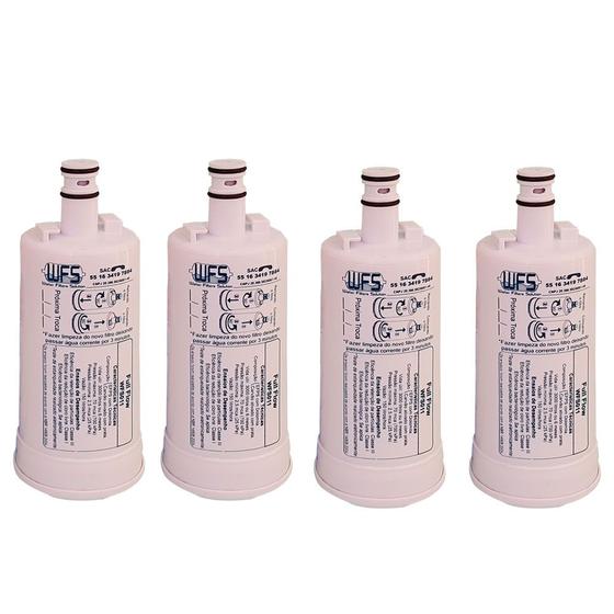 Kit 4 Filtro Refil para Purificador de Água Esmaltec Acqua 7 Menor preço em Kit 4 Filtro Refil para Purificador de Água Esmaltec Acqua 7
