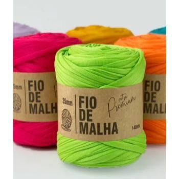 Imagem de Kit 4 Fio De Malha Premium 140m Para Crochê Cores Variadas