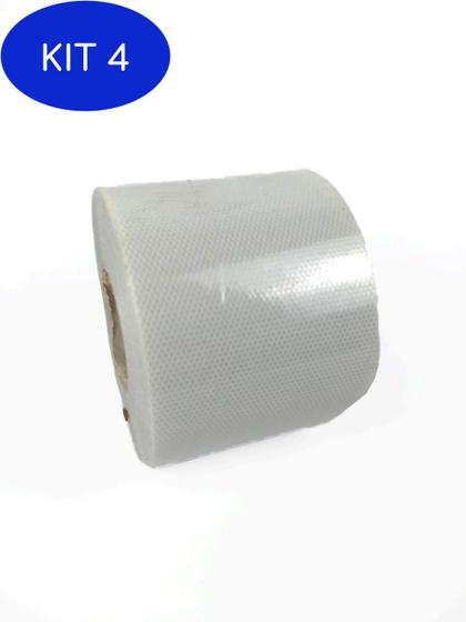 Imagem de Kit 4 Fita Térmica Antiaderente Para Confeccionar Mechas De
