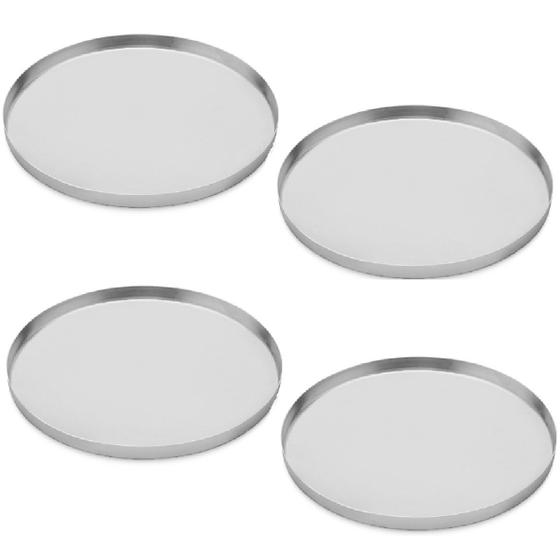 Kit 4 Formas de Pizza 30cm ABC Menor preço em Kit 4 Formas de Pizza 30cm ABC
