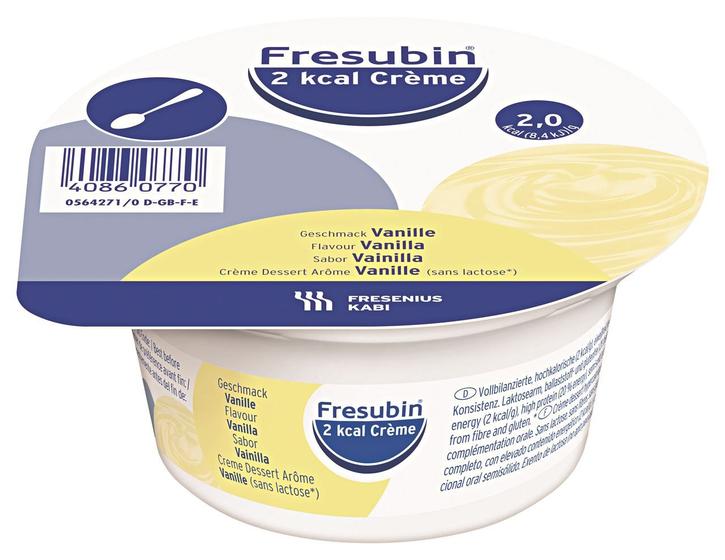 Imagem de KIT 4 FRESUBIN 2 KCAL CREME SABOR BAUNILHA 125G  cada / venc 01/25