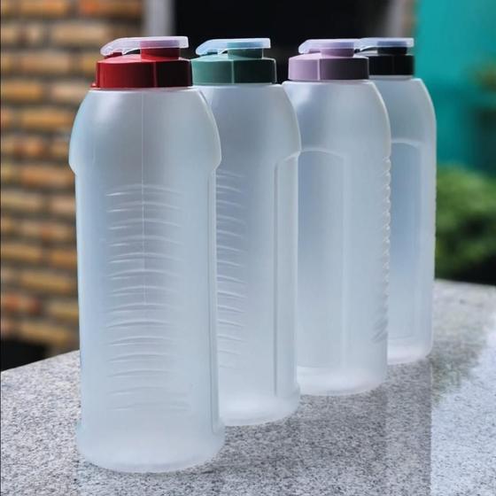 Kit 4 Garrafa de Agua Para Geladeira 1,5 Litros Gelada 1500ml Cozinha ...
