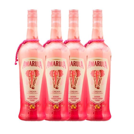Imagem de Kit 4 Garrafas Licor Africano Amarula Raspberry E Chocolate