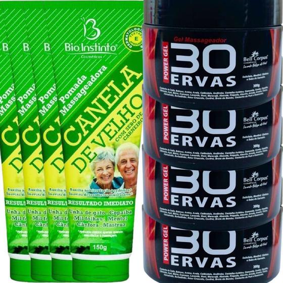 Kit Gel Ervas Power G Pomada Canela De Velho G Bio Instinto Pomadas Magazine