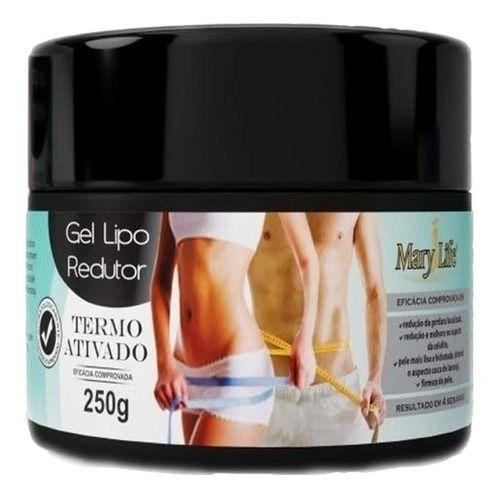 Imagem de Kit 4 Gel Lipo Redutor Termo Ativado 250g - Mary Life