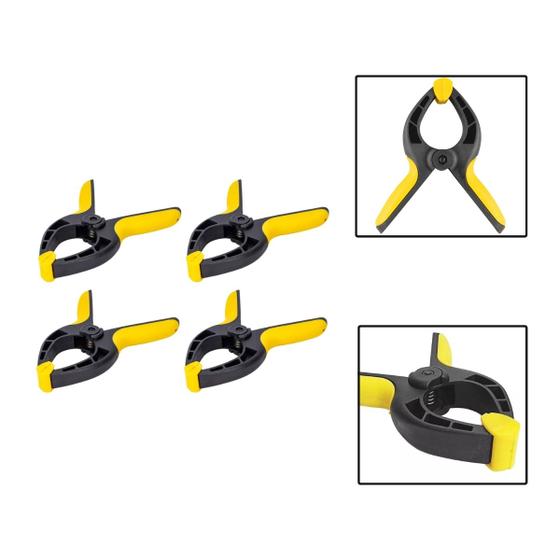 Imagem de Kit 4 Grampos Sargento Multiuso P/ Marceneiro 9 Pol. 225mm