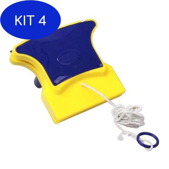 Imagem de Kit 4 Higienizador Limpador Limpa Vidros Clear Magnetico