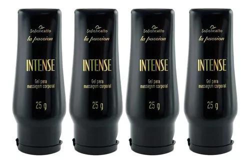 Imagem de Kit 4 INTENSE Gel Para Massagem Corporal Sofisticatto