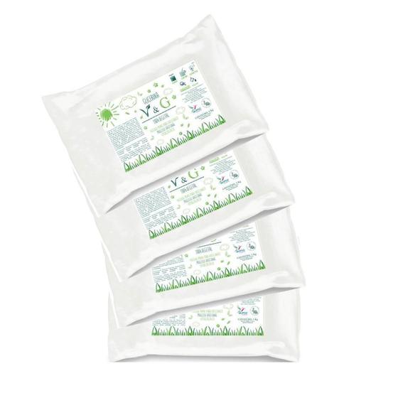 Imagem de Kit 4 Kgs Base Glicerina 100% Vegetal Branca Para Sabonete