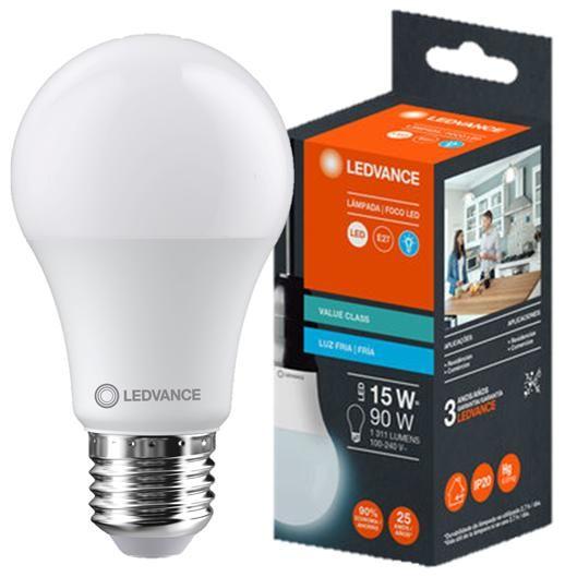 Imagem de Kit 4 Lampada Led Bulbo Pera 15w Branco Frio 6500k E27 Bivolt