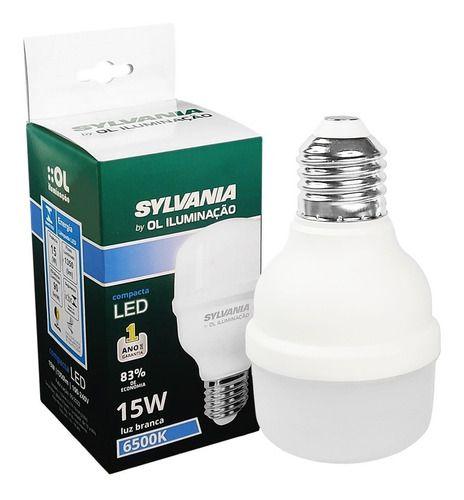 Kit 4 Lâmpadas Compacta Led 15W Luz Branca - Sylvania Menor preço em Kit 4 Lâmpadas Compacta Led 15W Luz Branca - Sylvania