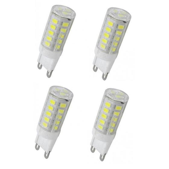 Imagem de Kit 4 Lâmpadas Led G9 5W 6000K (Branco Frio)