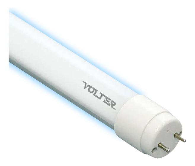 Imagem de Kit 4 Lâmpadas Volter Led Tubular T8 G13 9w Bivolt 6500k Branco Frio