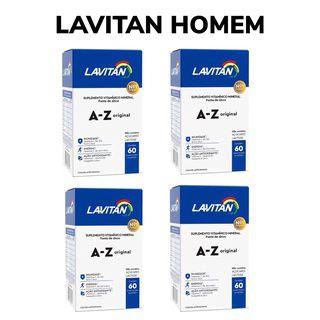 Imagem de Kit 4 Lavitan A-Z - Suplemento de Vitaminas e Minerais