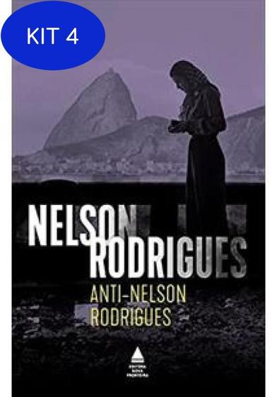 Imagem de Kit 4 Livro Anti-Nelson Rodrigues - Nova Fronteira