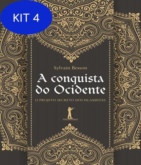 Imagem de Kit 4 Livro Conquista Do Ocidente, A - VIDE EDITORIAL