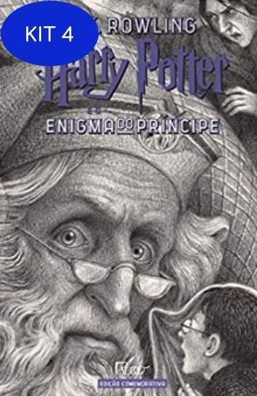 Imagem de Kit 4 Livro Harry Potter E O Enigma Do Principe  - Vol 6