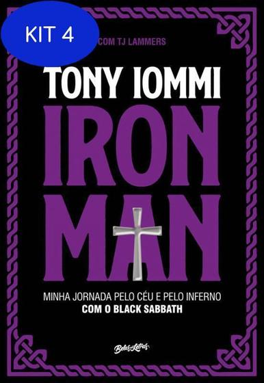 Imagem de Kit 4 Livro Iron Man: Minha Jornada Pelo Céu E Pelo Inferno - BELAS LETRAS